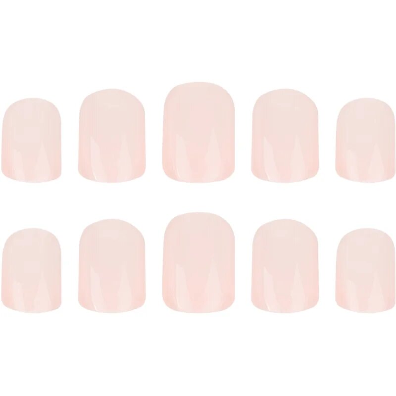 Nail HQ Square umělé nehty odstín Baby Pink 24 ks
