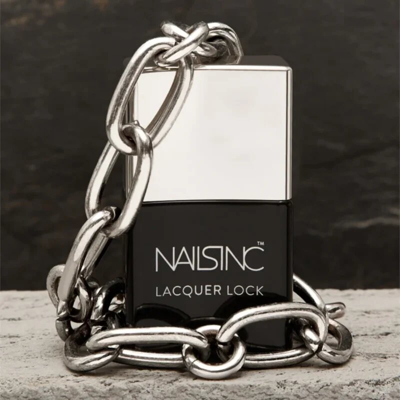 Nails Inc. 45 Second Lacquer Lock vrchní lak na nehty 14 ml
