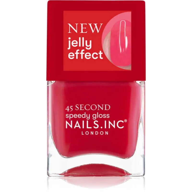Nails Inc. 45 Second Speedy Gloss rychleschnoucí lak na nehty odstín Aria 14 ml