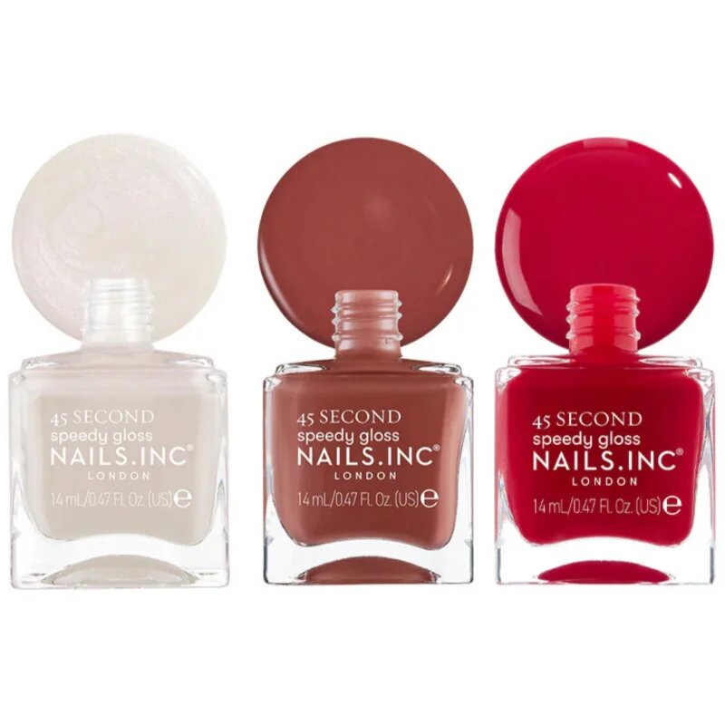 Nails Inc. 45 Second Spicy Margarita sada laků na nehty