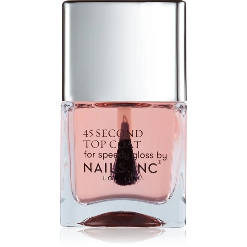 Nails Inc. 45 Second With Retinol vrchní lak na nehty 14 ml