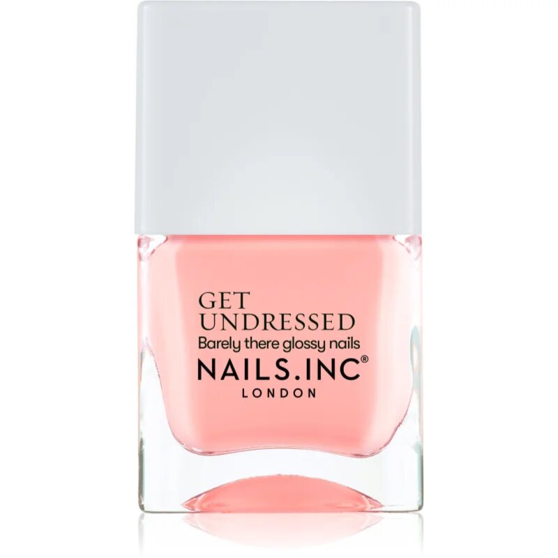 Nails Inc. Get Undressed pečující lak na nehty odstín Always Undressed 14 ml