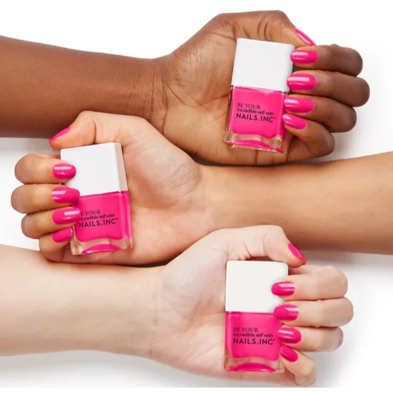 Nails Inc. Neon neonový lak na nehty odstín Sun Street Pessage 14 ml