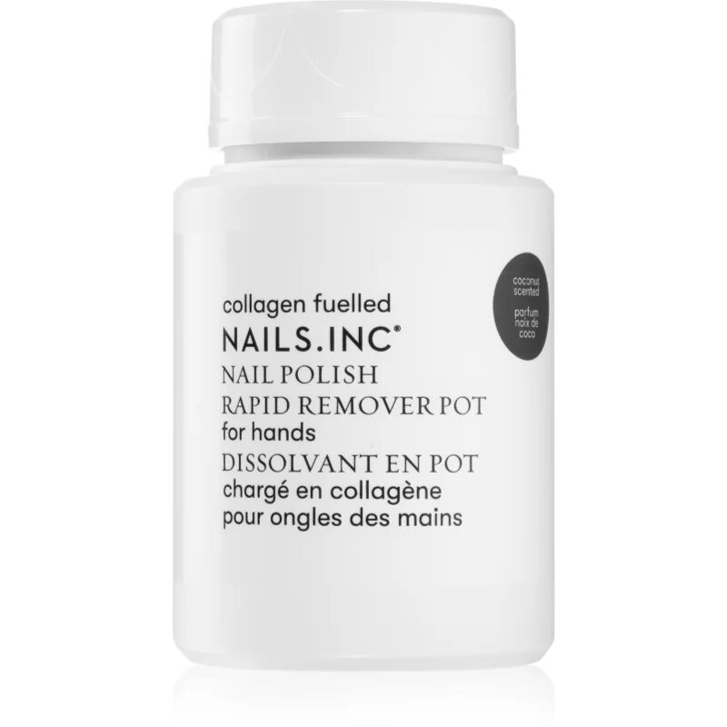 Nails Inc. Powered by Collagen odlakovač na nehty bez acetonu 50 ml