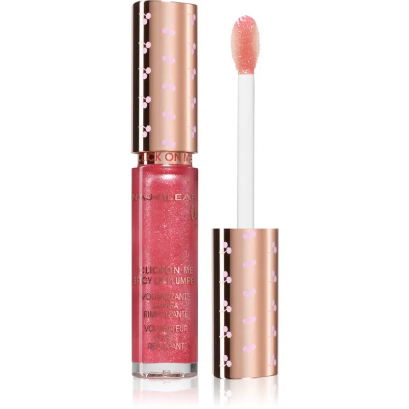 Naj Oleari Click on Me Glassy Lip Balm lesklý balzám na rty odstín 02 Luminous Pink 6 ml