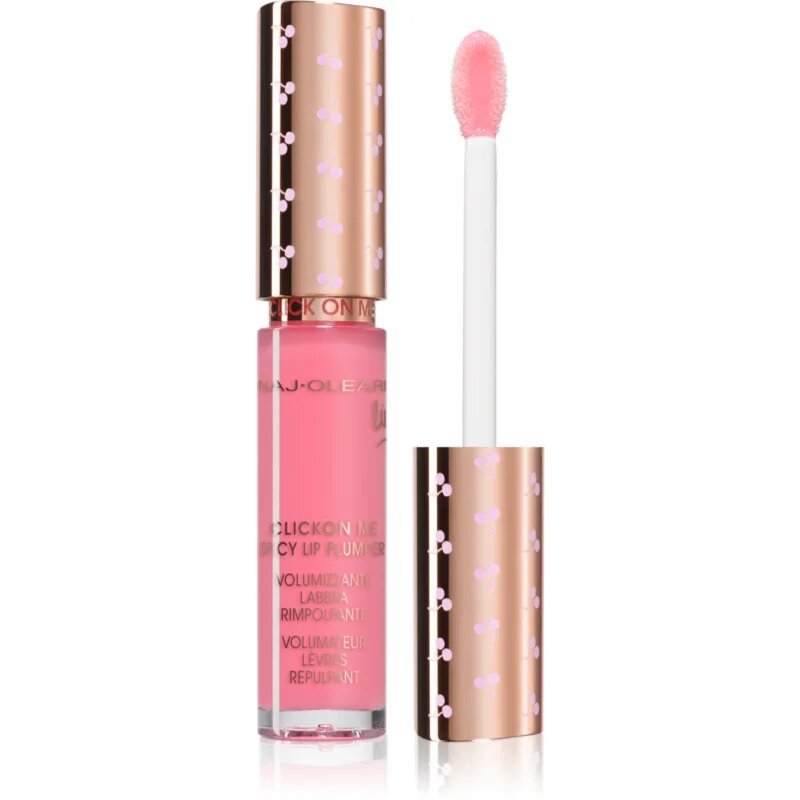 Naj Oleari Click on Me Spicy Lip Plumper lesk pro objem rtů pro ženy 01 Spicy Glam 5.5 ml
