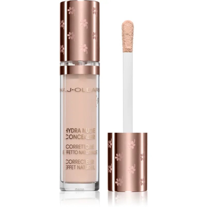 Naj Oleari Hydra Nude Concealer tekutý korektor s hydratačním účinkem pro ženy 00 Cream 4 ml