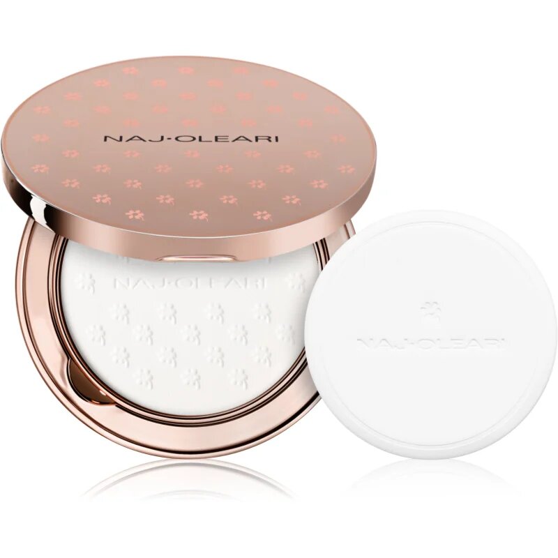 Naj Oleari No More Pore Mattifying Powder transparentní kompaktní pudr s matujícím efektem pro ženy 01 Clear 7 g