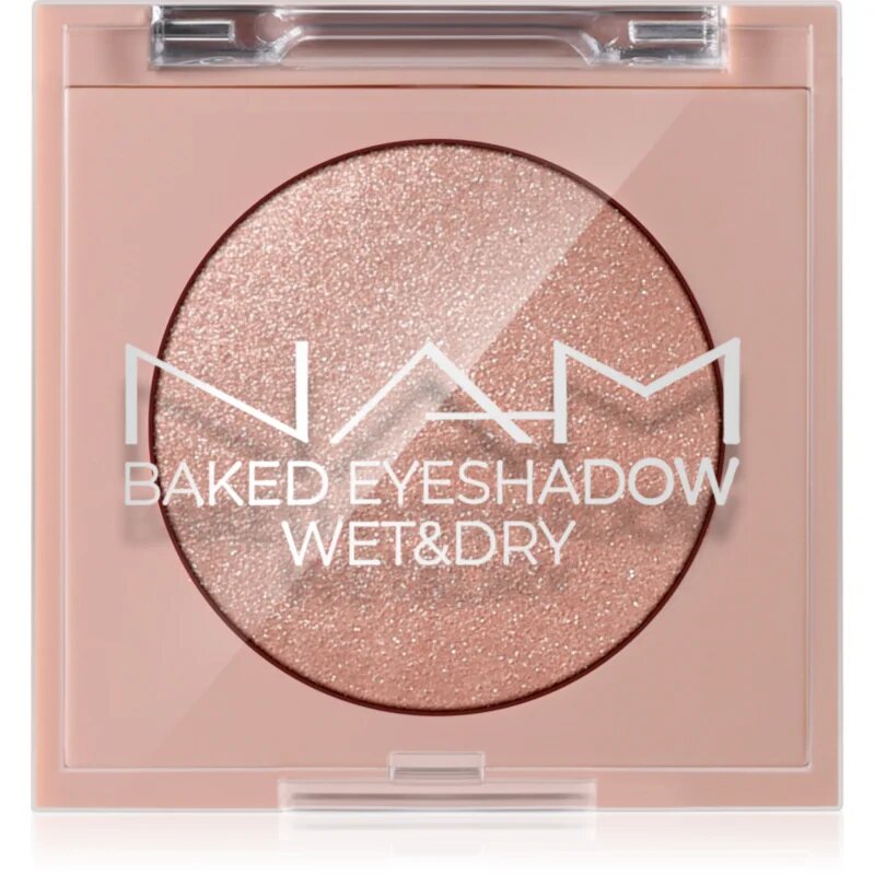 NAM Baked Eyeshadow třpytivé oční stíny odstín 1 Moonlight 4 g