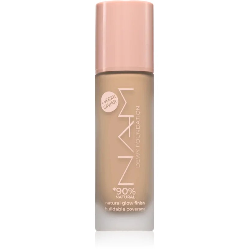 NAM Dewy dlouhotrvající tekutý make-up s kyselinou hyaluronovou odstín 05 Warm Beige 30 ml