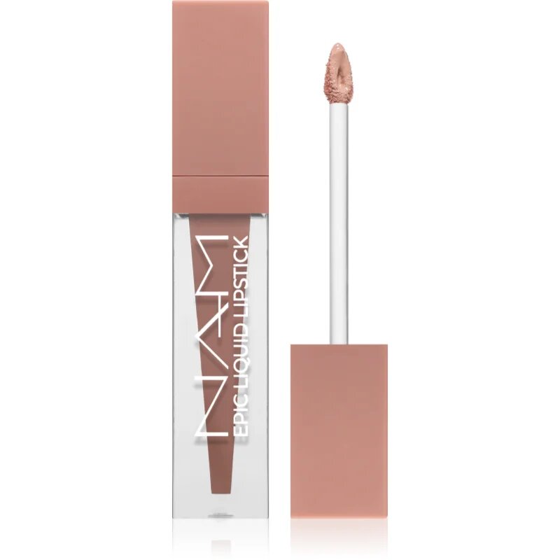 NAM Epic Liquid Lipstick dlouhotrvající tekutá rtěnka odstín 7 Beige Nude 3.5 ml