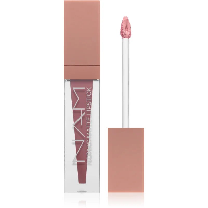 NAM Iconic Matte Lipstick matná hydratační tekutá rtěnka odstín 6 Vanilla Queen 3.5 ml