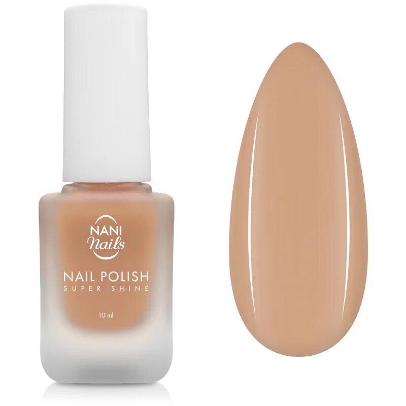 NaniNails NANI Super Shine dlouhotrvající lak na nehty odstín Apricot Whisper 10 ml
