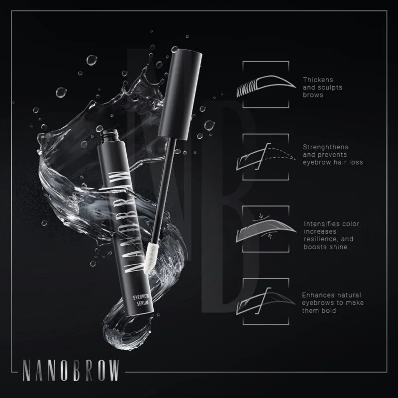 Nanobrow Eyebrow Serum růstové sérum na obočí 5 ml