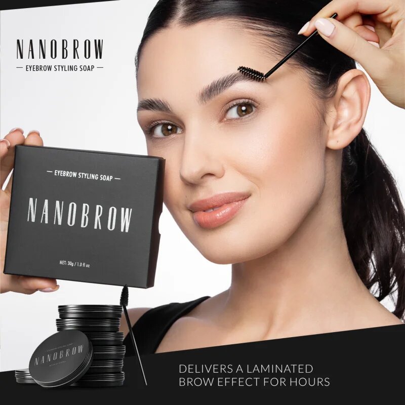 Nanobrow Eyebrow Styling Soap stylingové mýdlo na obočí 30 g