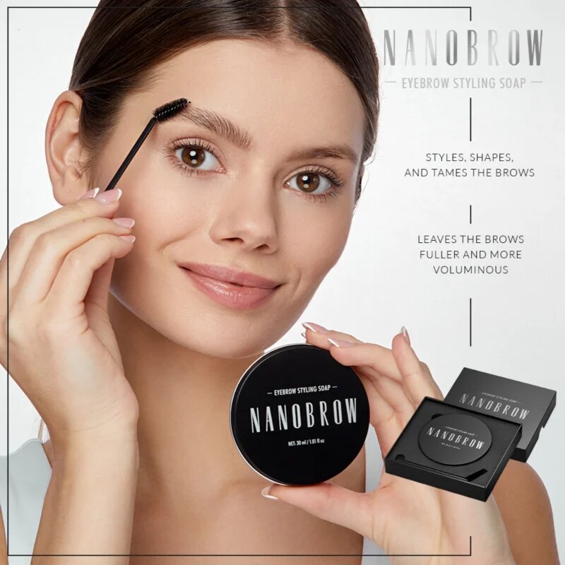 Nanobrow Eyebrow Styling Soap stylingové mýdlo na obočí 30 g