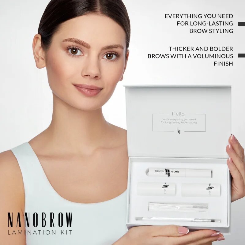 Nanobrow Lamination Kit sada na úpravu obočí