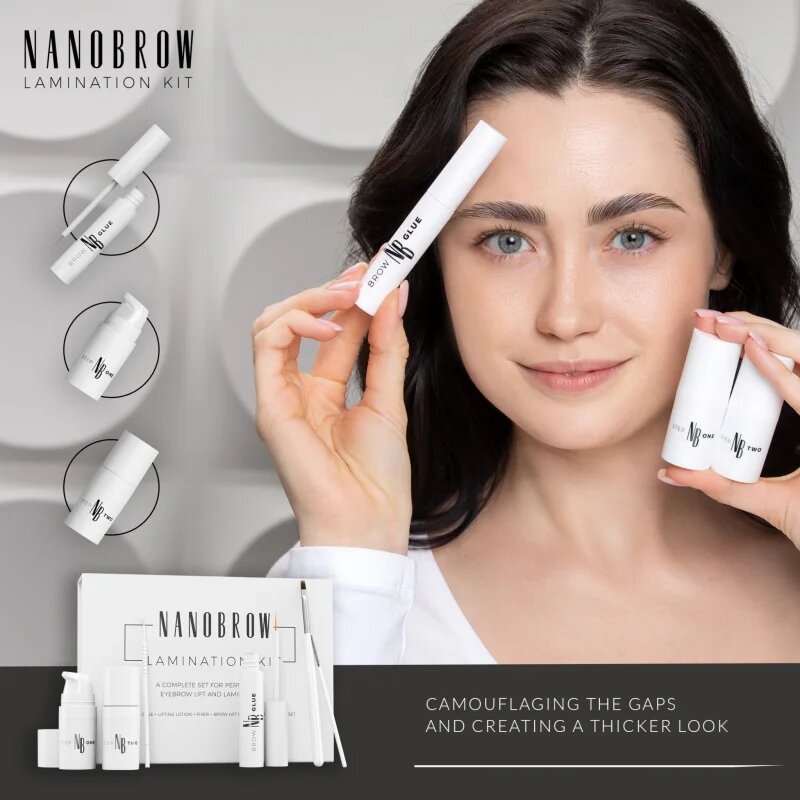 Nanobrow Lamination Kit sada na úpravu obočí