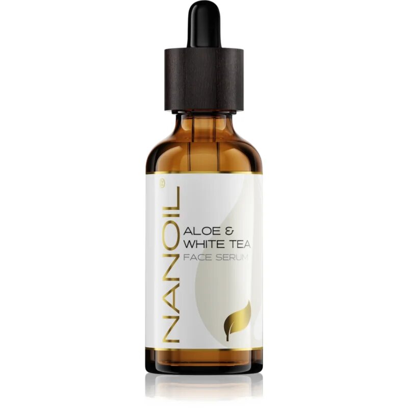 Nanoil Aloe & White Tea pleťové sérum s aloe vera a bílým čajem 50 ml