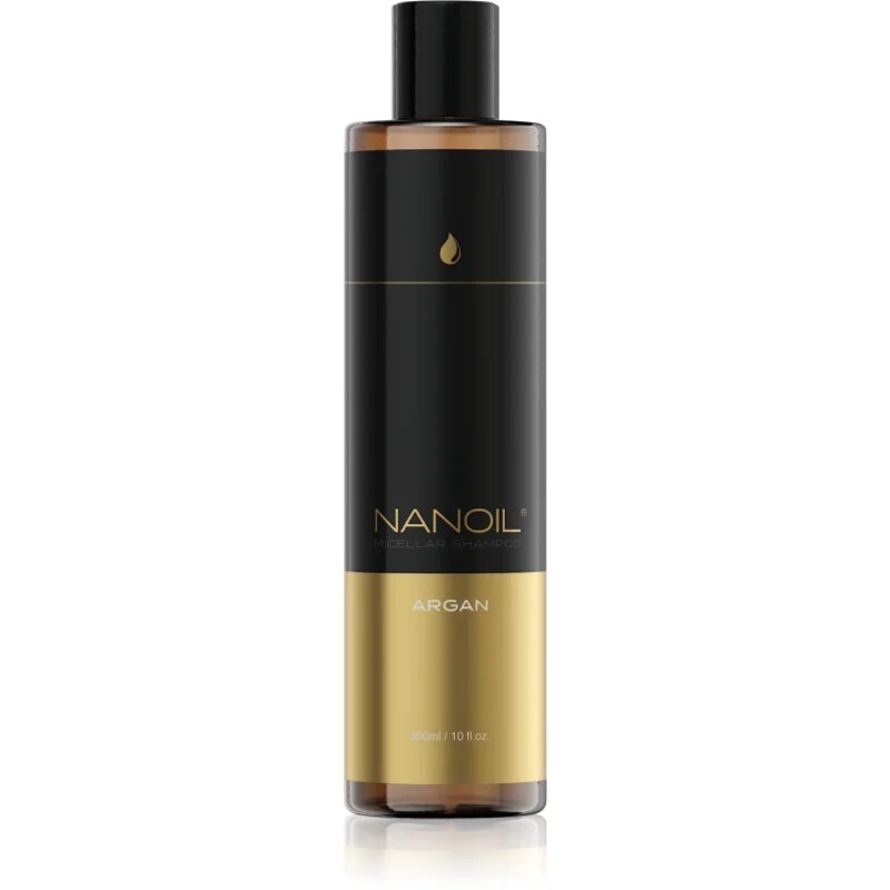 Nanoil Argan micelární šampon s arganovým olejem 300 ml