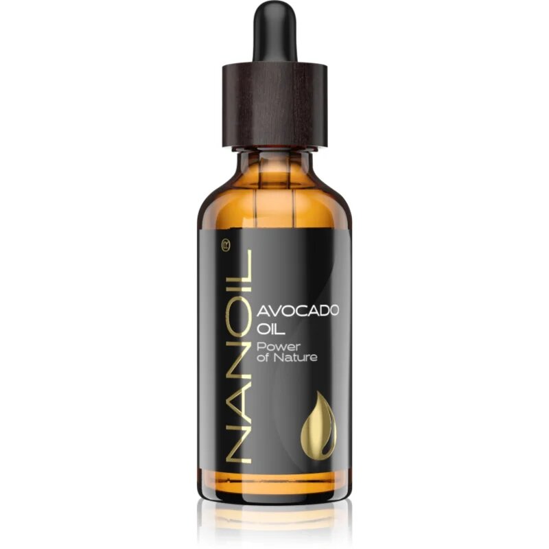 Nanoil Avocado Oil avokádový olej na obličej tělo a vlasy 50 ml
