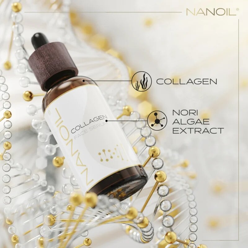 Nanoil Collagen kolagenové sérum proti vráskám s výtažkem z řasy Nori 50 ml