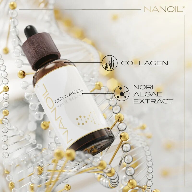 Nanoil Collagen kolagenové sérum proti vráskám s výtažkem z řasy Nori 50 ml