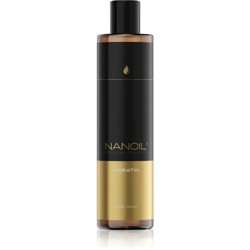 Nanoil Keratin posilující micelární šampon s keratinem 300 ml