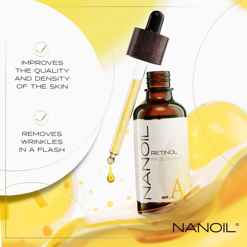 Nanoil Retinol regenerační pleťové sérum s retinolem 50 ml