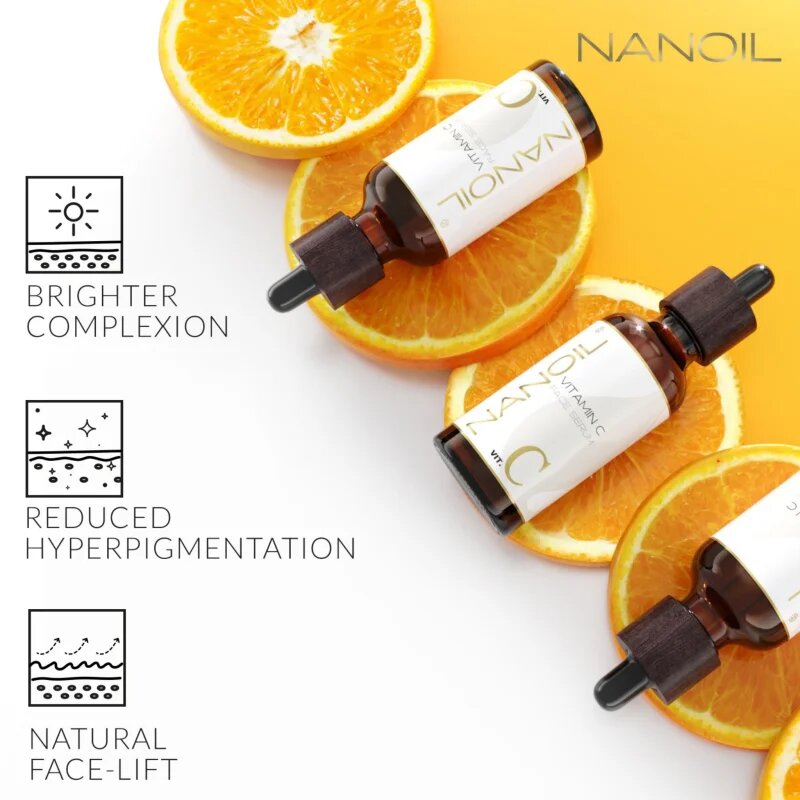 Nanoil Vitamin C rozjasňující pleťové sérum s vitaminem C 50 ml