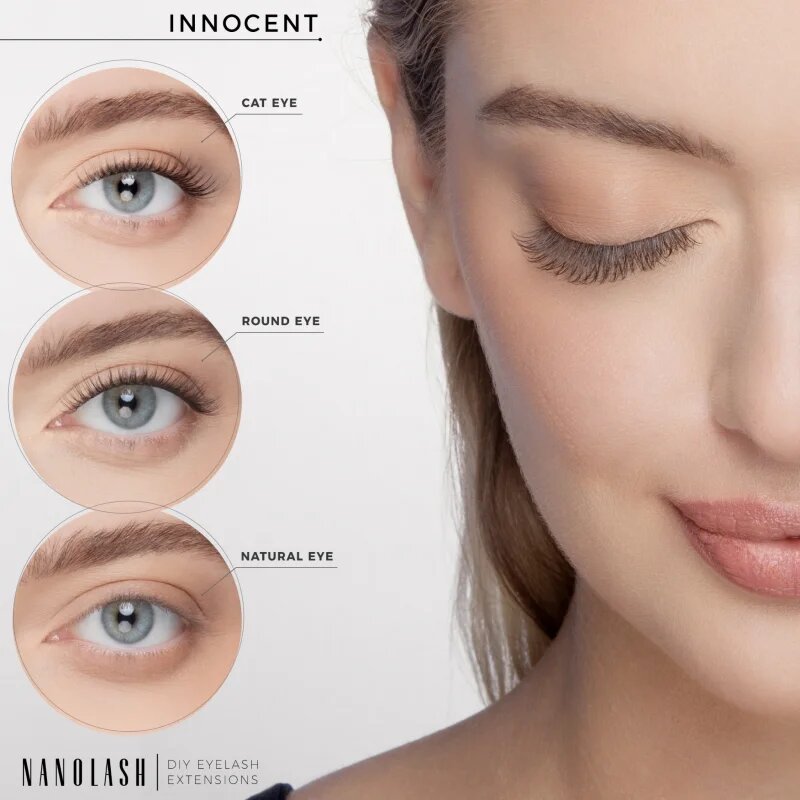 Nanolash DIY Starter Kit sada na domácí prodloužení řas Innocent