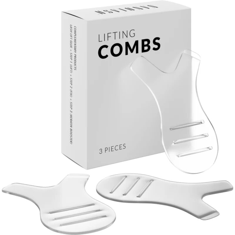 Nanolash Lifting Combs hřebínek na řasy 3 ks