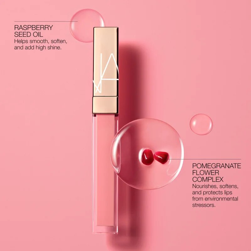NARS AFTERGLOW LIP SHINE hydratační lesk na rty odstín TRIPLE X 5.5 ml