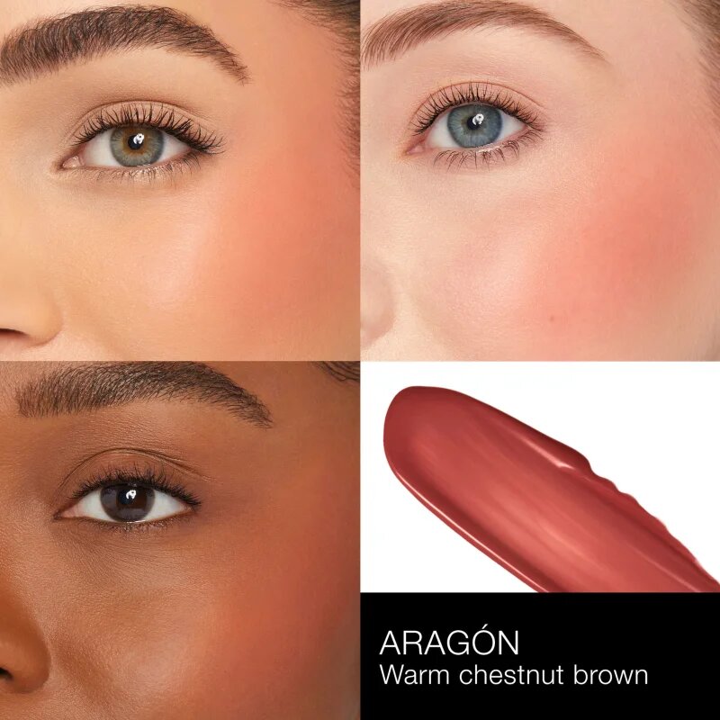 NARS Afterglow LIQUID BLUSH tekutá tvářenka pro zářivý vzhled pleti odstín ARAGON 7 ml