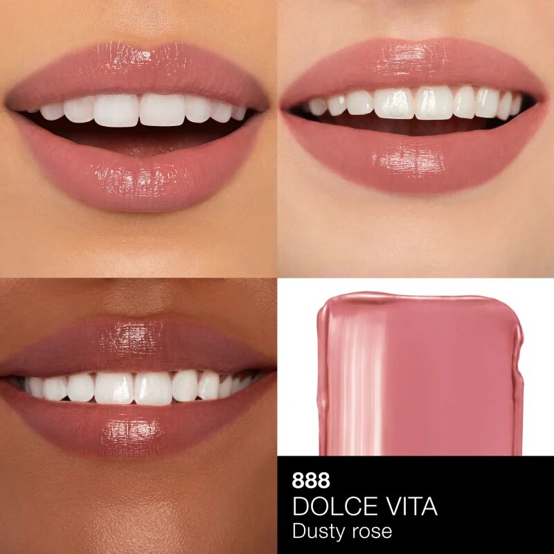 NARS Afterglow Sensual Shine Lipstick hydratační lesklá rtěnka odstín DOLCE VITA 1.5 g
