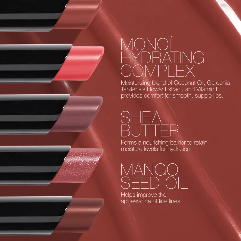 NARS Afterglow Sensual Shine Lipstick hydratační lesklá rtěnka odstín EVER AFTER 1.5 g