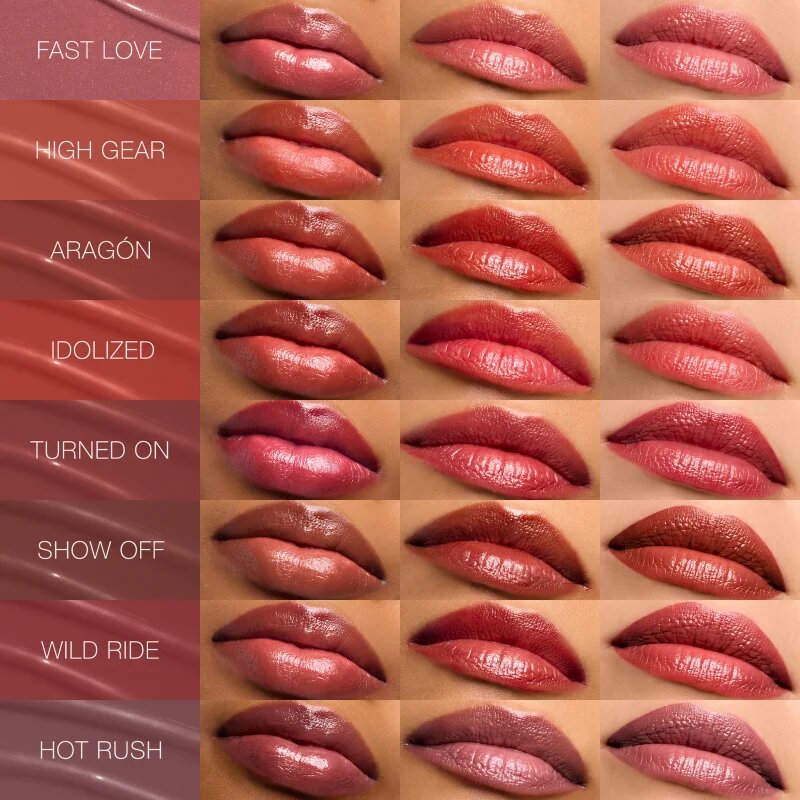 NARS Afterglow Sensual Shine Lipstick hydratační lesklá rtěnka odstín FIRST MOVE 1.5 g