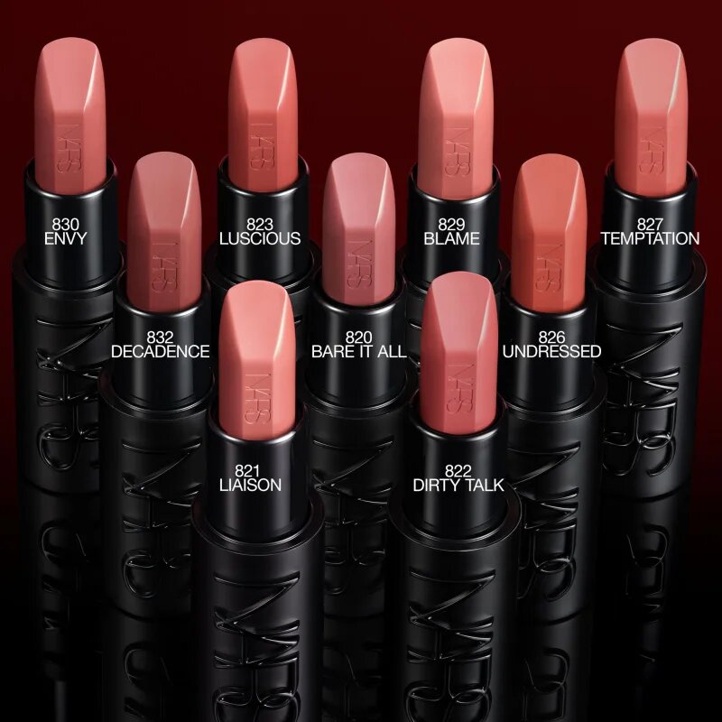 NARS Explicit Lipstick saténová rtěnka odstín DIRTY TALK 3.8 g