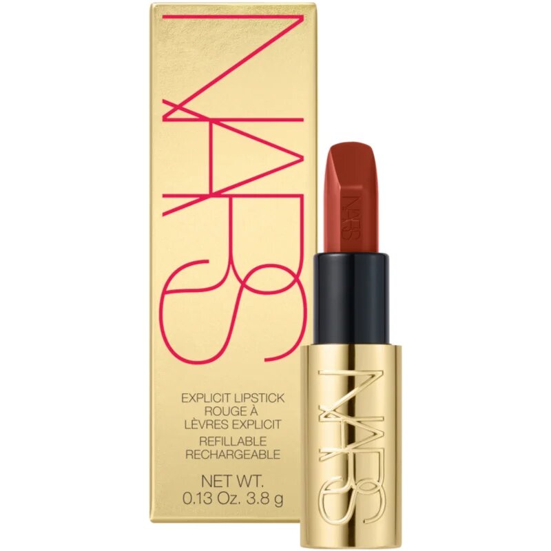 NARS Explicit Lipstick Ultimate Luxury saténová rtěnka odstín RENDEZ-VOUS 3.8 g