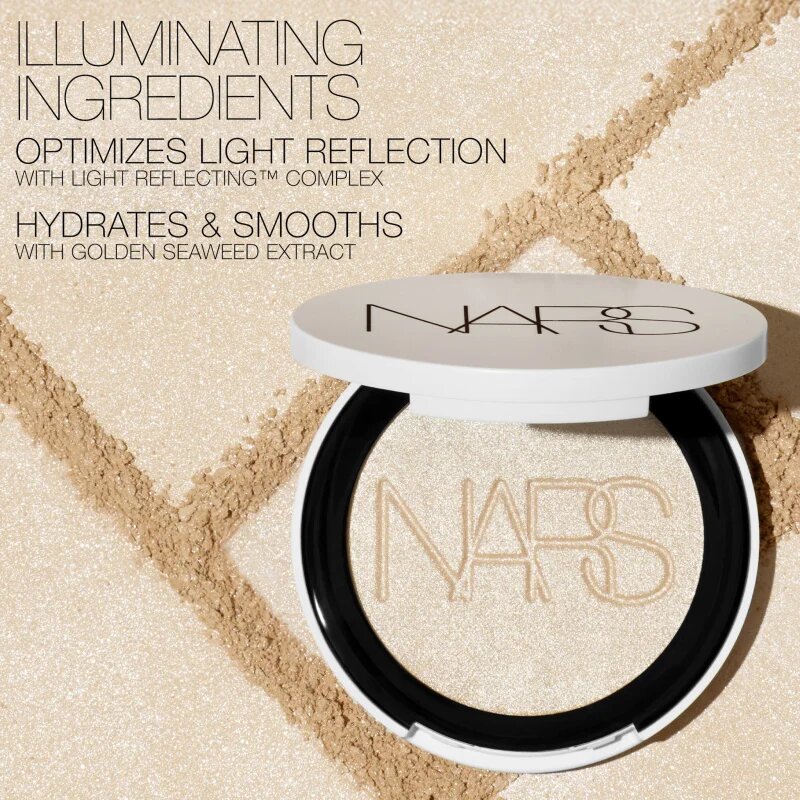 NARS Light Reflecting™ Powder Luminizer rozjasňovač – náhradní náplň odstín OPHELIA 6 g