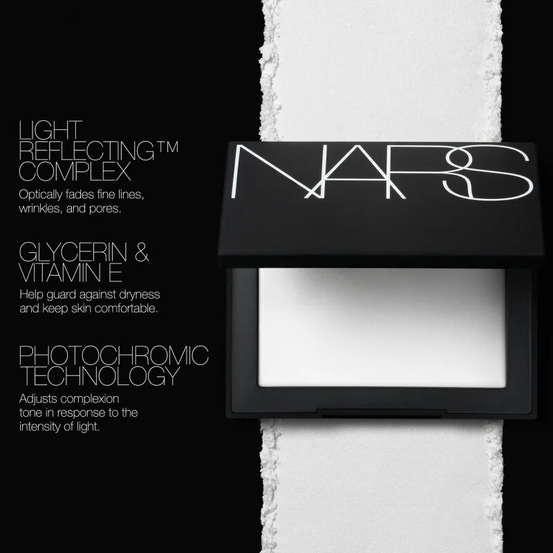 NARS MINI Light Reflecting SETTING POWDER - PRESSE fixační pudr mini odstín CRYSTAL 3 g