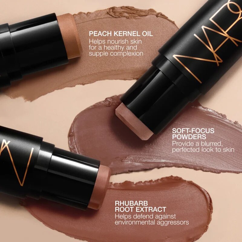 NARS The Multiple Bronzing & Sculpting Stick krémový bronzer v tyčince odstín CAYMAN 8 g