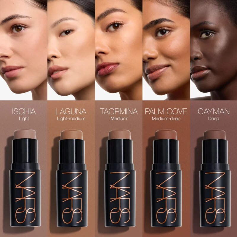 NARS The Multiple Bronzing & Sculpting Stick krémový bronzer v tyčince odstín ISCHIA 8 g
