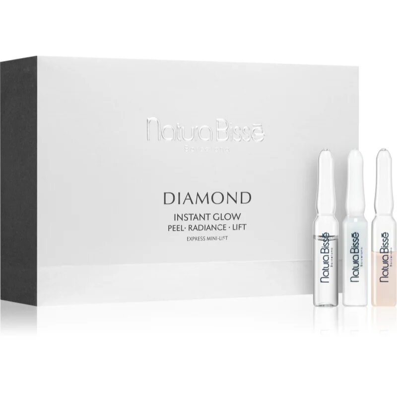 Natura Bissé Diamond Age-Defying Diamond Extreme ampule pro rozjasnění a vyhlazení pleti 12x15 ml