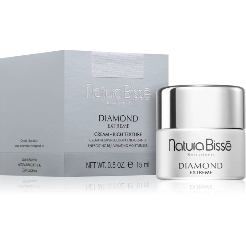 Natura Bissé Diamond Extreme Cream - Rich Texture bohatý výživný krém pro posílení pleťové bariéry 15 ml