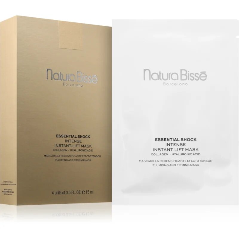Natura Bissé Essential Shock Intense Instant Lift Mask liftingová a zpevňující maska proti stárnutí pleti 1 ks