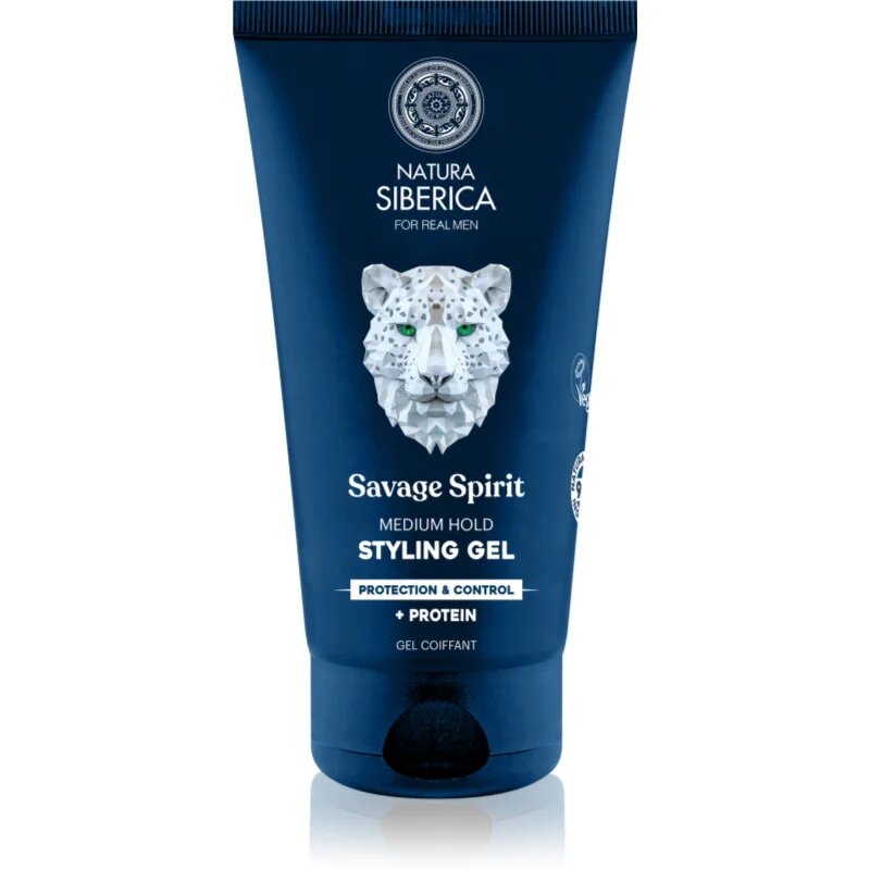 Natura Siberica Arctic Wild Savage Spirit stylingový gel na vlasy pro muže 150 ml
