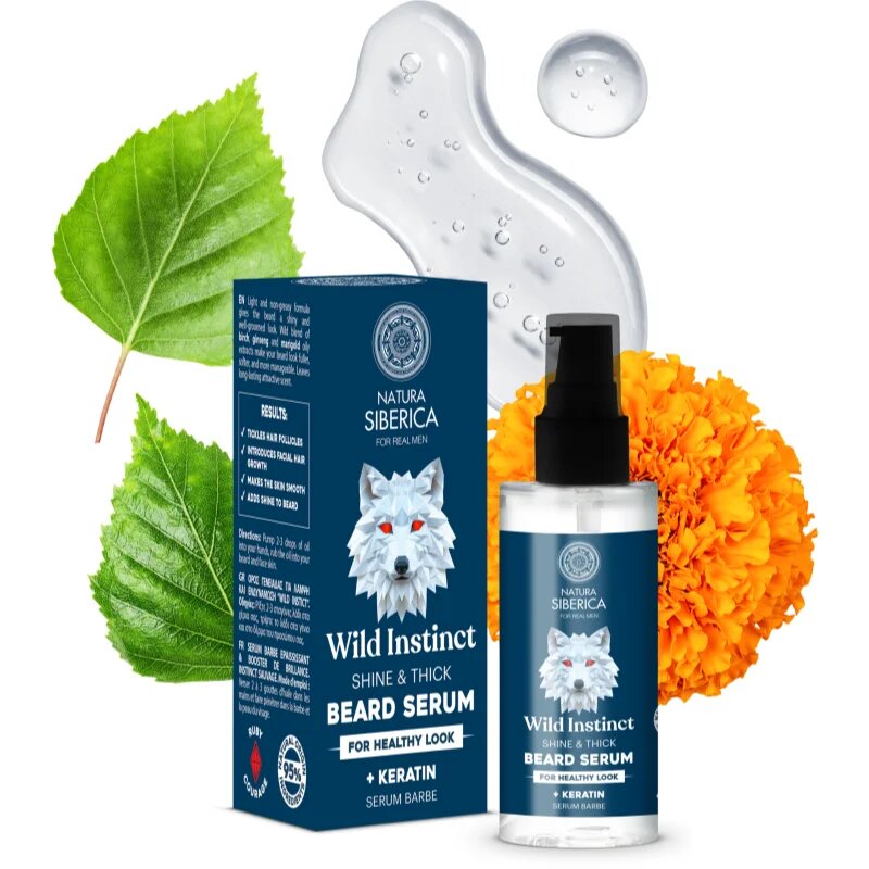 Natura Siberica Arctic Wild Wild Instinct sérum na vousy pro muže 50 ml
