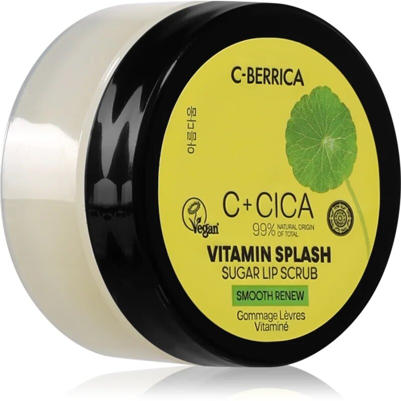 Natura Siberica C-Berrica Vitamin Splash cukrový peeling na rty 10 ml
