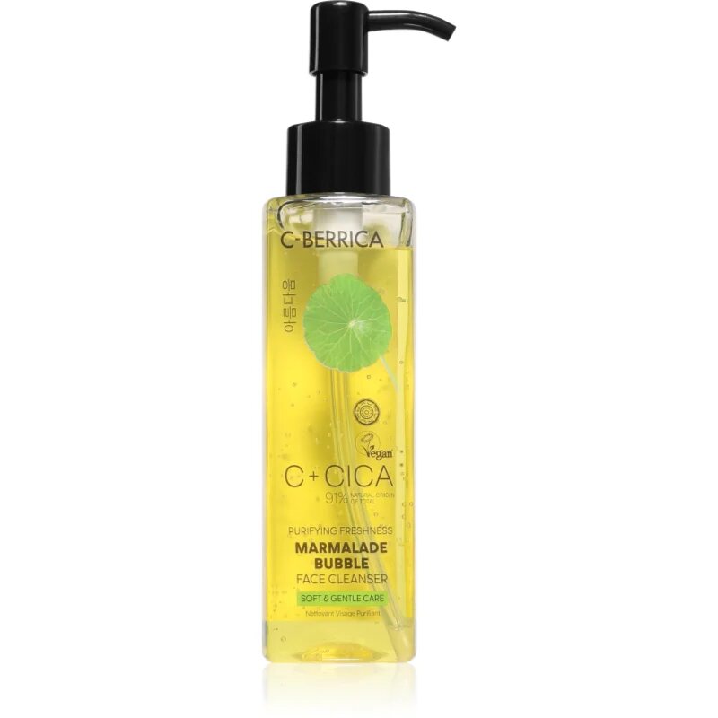 Natura Siberica C+ CICA Marmelade Bubble osvěžující čisticí gel 150 ml